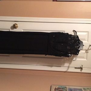 Two piece prom dress